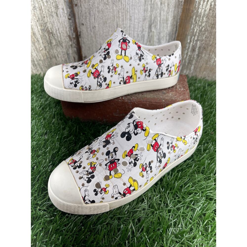 Native Jefferson Mickey Mouse Disney Slip On Kids Shoes C13